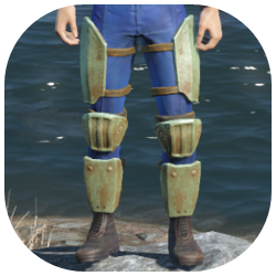 Sturdy Combat Armor Leg Image