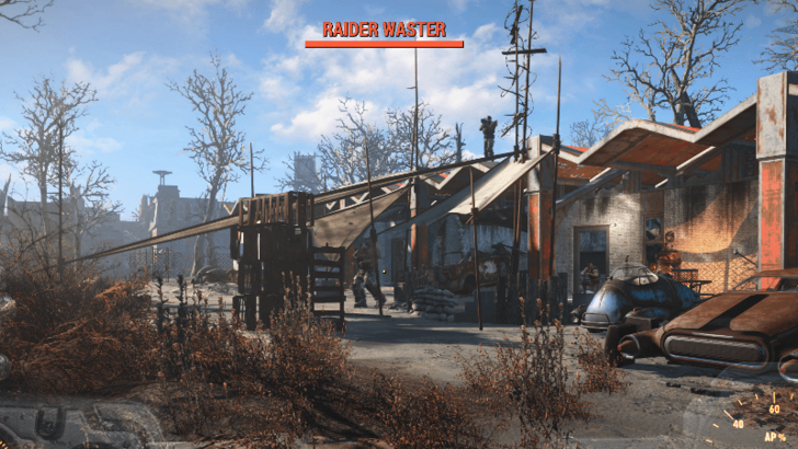 Fallout - Power Armor (Roadside Pines Motel) Location