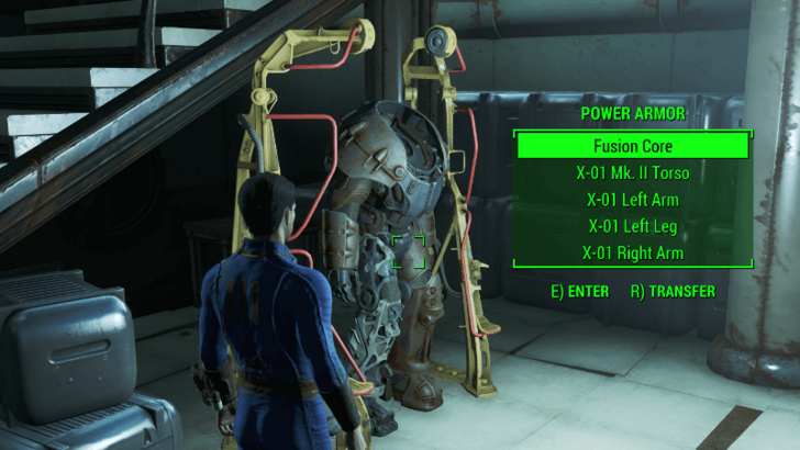 Fallout - X-01 Power Armor (Abandoned Shack) Location