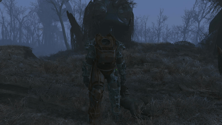 Fallout - Power Armor (Near Robotics Disposal Ground) Location