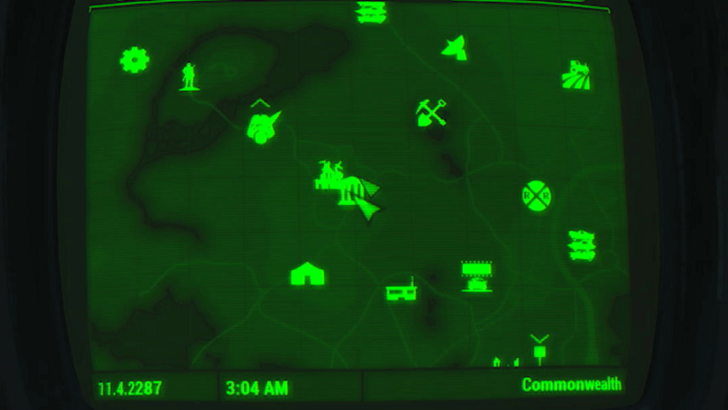 Fallout - T-45 Power Armor (Museum of Freedom) Location