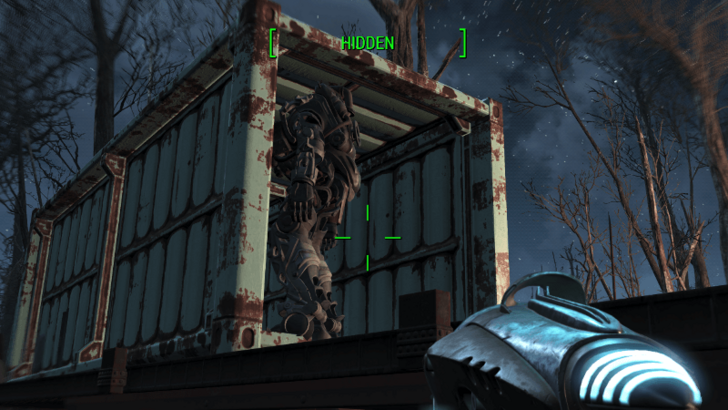 Fallout - Power Armor (Federal Ration Stockpile) Location