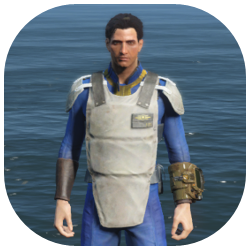 Vault-Tec Security Armor (clean) Image