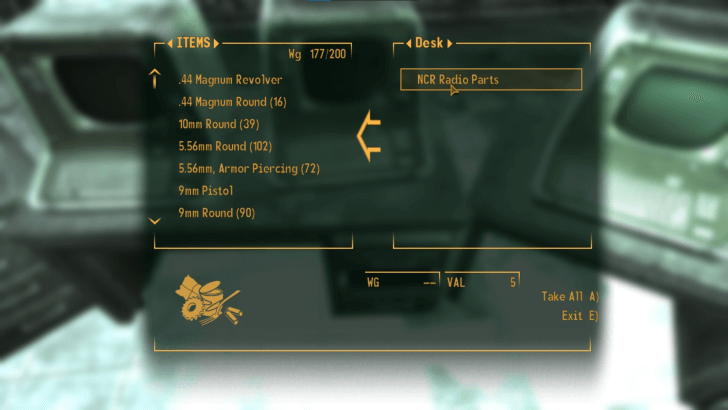 Fallout New Vegas - Radio Parts Police Station