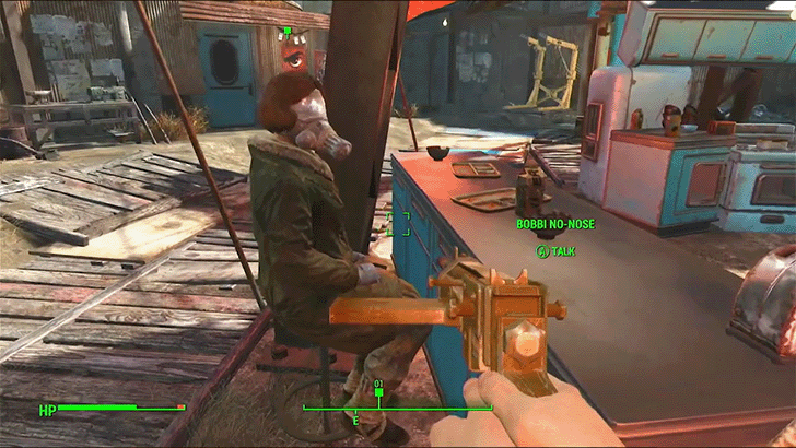 Fallout 4 - Bobbi No-Nose at Diamond City