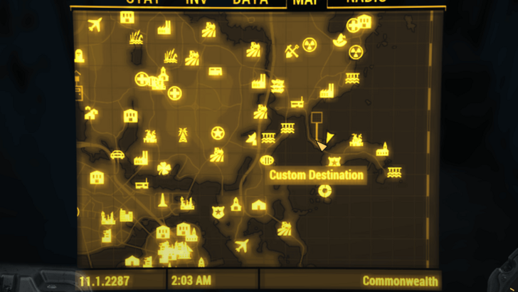Fallout - Power Armor (South of Lynn Pier Parking) Location