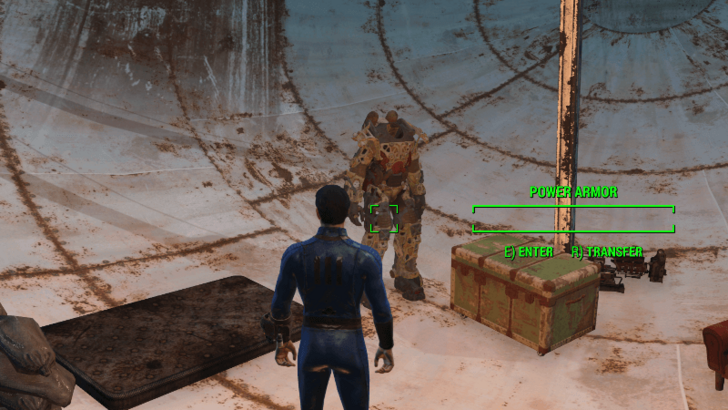 Fallout - Power Armor (Revere Satellite Array) Location