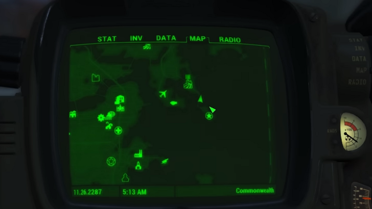 Fallout - Power Armor (Near Fort Strong) Location