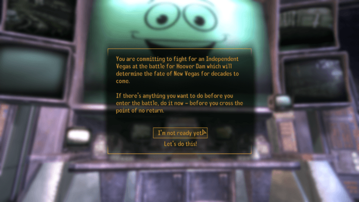 Fallout New Vegas - Independent Point of No Return