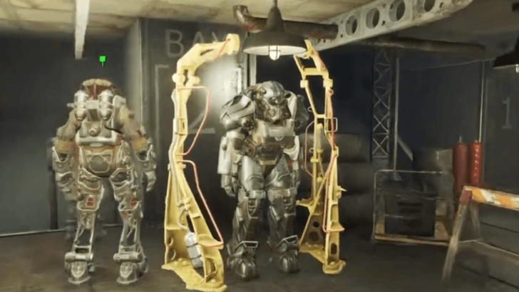 Fallout - T-60 Power Armor (The Prydwen) Location