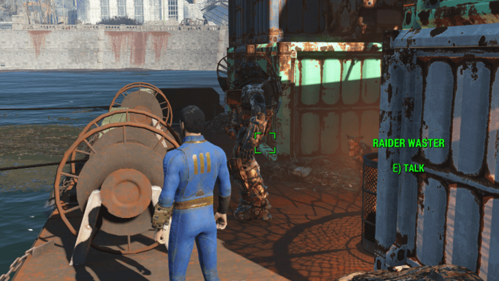 Fallout - Power Armor (Wreck of the USS Riptide) Location