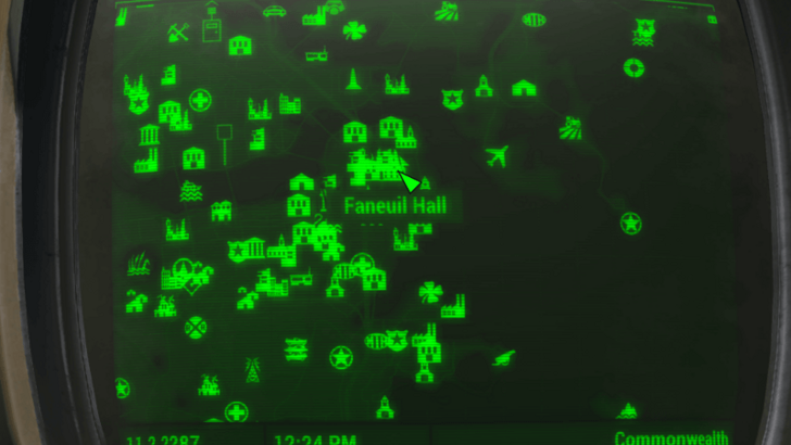 Fallout - X-01 Power Armor (Financial District - 35 Court) Location