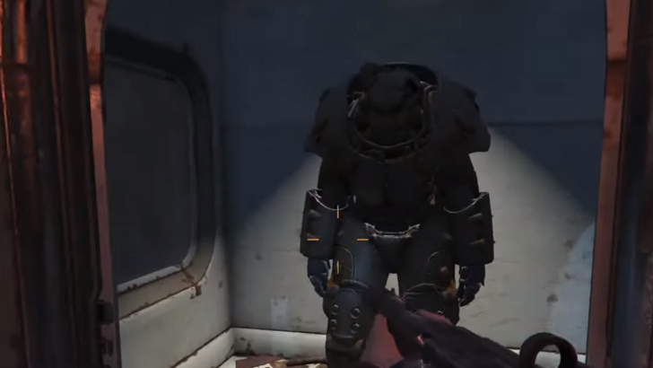 Fallout - X-01 Power Armor (Financial District - 35 Court) Location