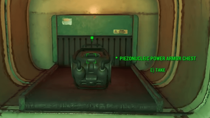 Fallout - Piezonucleic Power Armor (Cambridge Polymer Labs) Location