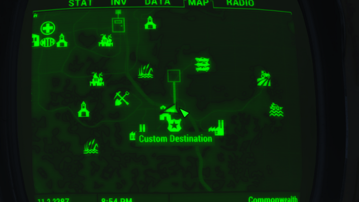 Fallout - Power Armor (Quincy Ruins Elevated Highway) Location