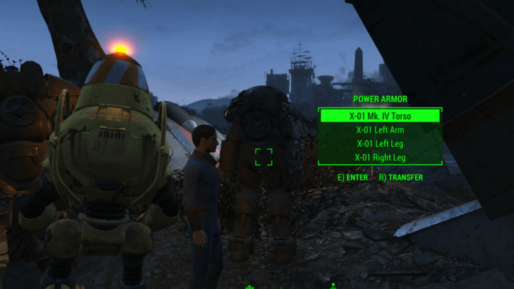 Fallout - X-01 Power Armor (Poseiden Energy Turbine #18-F) Location
