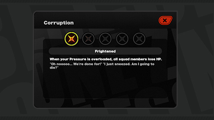 Pressure and Corruption System