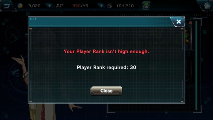 Player Rank 30 - Gundam UC Engage
