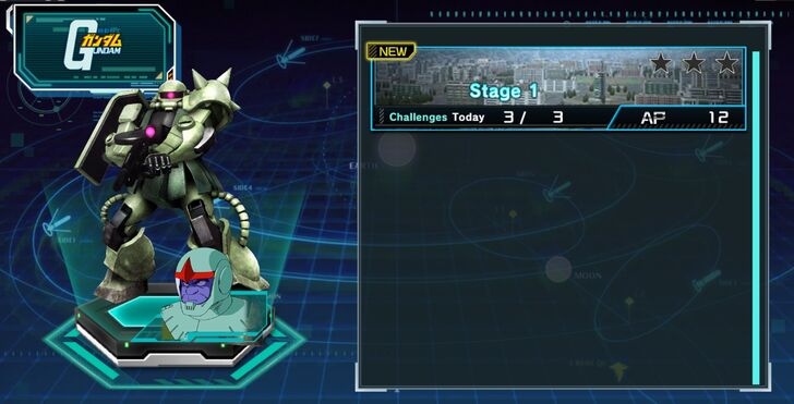 Zaku Fragment Missions - Gundam UCE