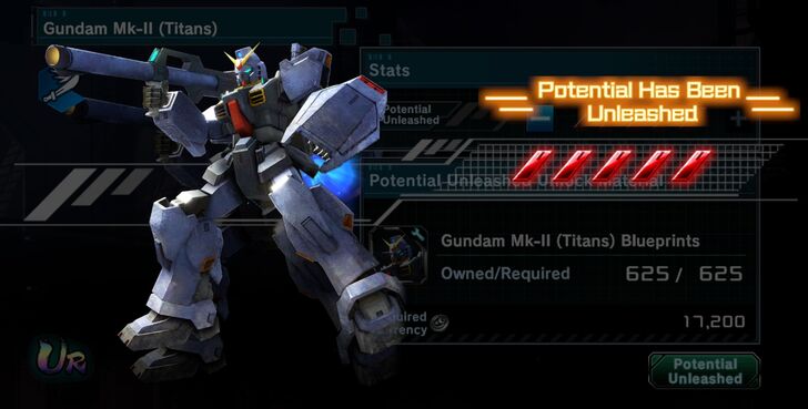 Potential Unleashed - Gundam UCE