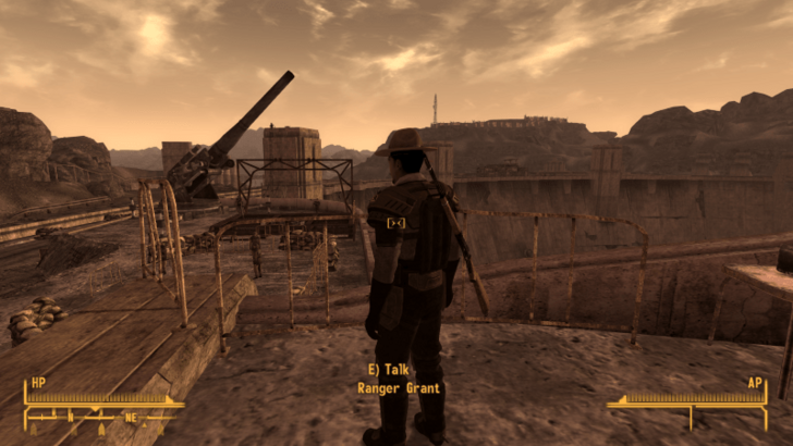 Fallout New Vegas - Ranger Grant in Observatory Deck