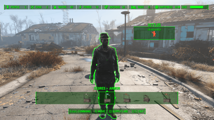 Fallout 4 - How to Assign Workers 1