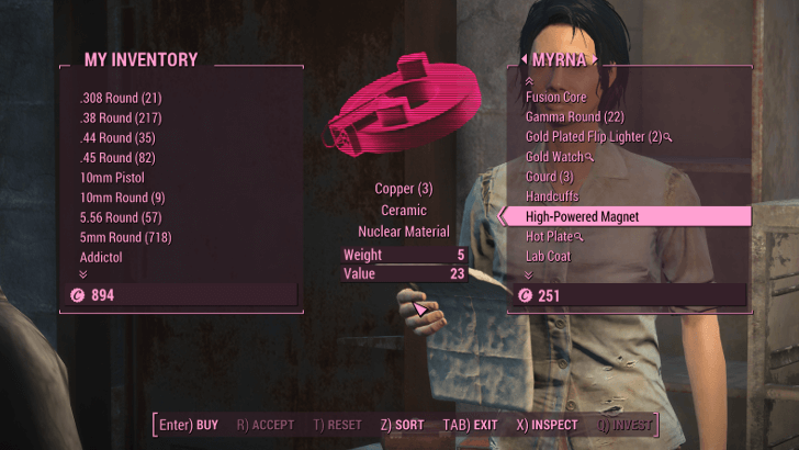 Fallout 4 - High-Powered Magnet Myrna