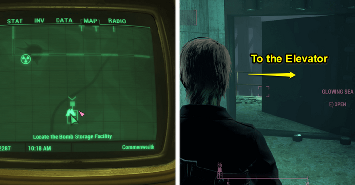 Fallout 4 - Sentinel Site Prescott Entrance