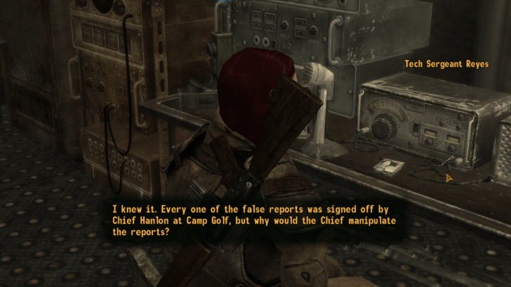 Fallout New Vegas - Talk to Sgt. Reyes 2