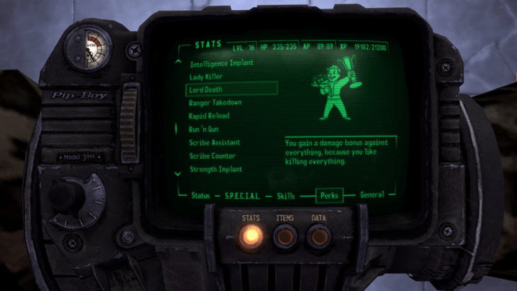 Fallout New Vegas - What are Perks?