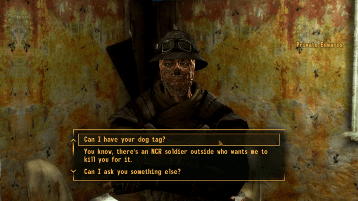 Fallout New Vegas - Private Edwards