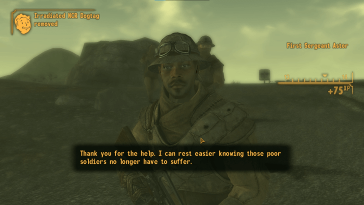 Fallout New Vegas - Return to First Sgt Astor