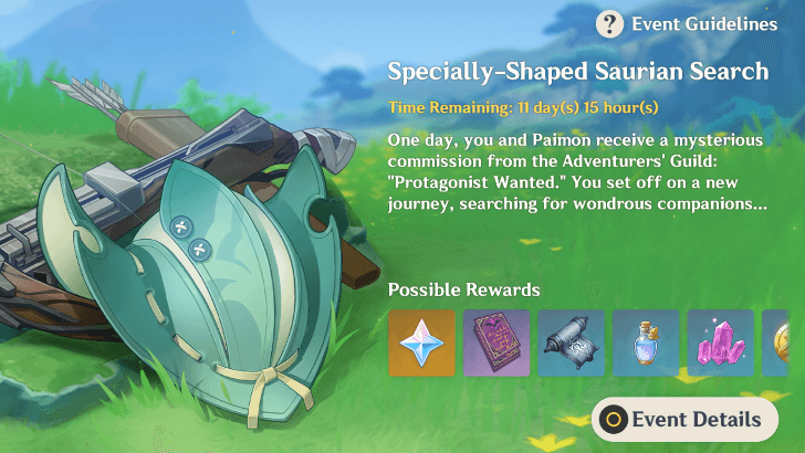 Genshin - Saurian Search