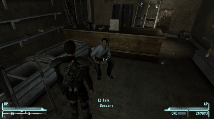 Talk to Boxcars - Booted Side Quest