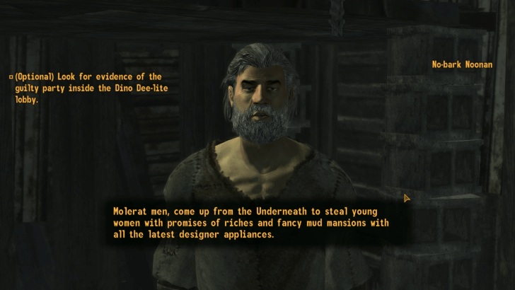 Fallout New Vegas No-bark Noonan