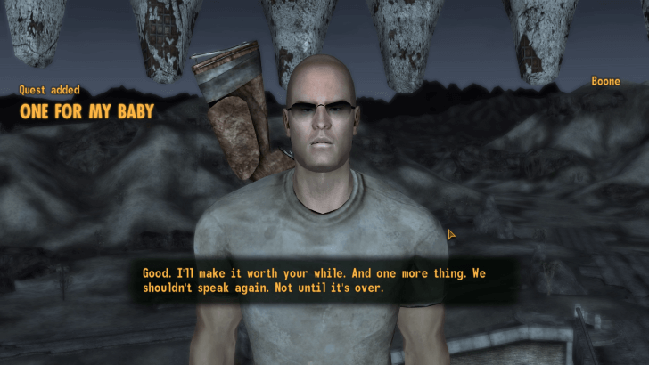 One For My Baby Side Quest