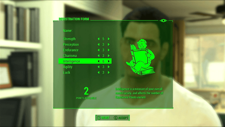 Fallout 4 - Intelligence Stat