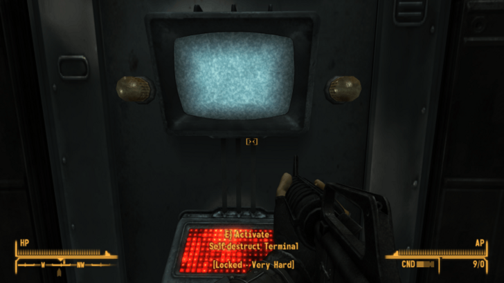 Fallout New Vegas - Self-Destruct Terminal