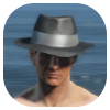 Fallout 4 Silver Shroud Hat
