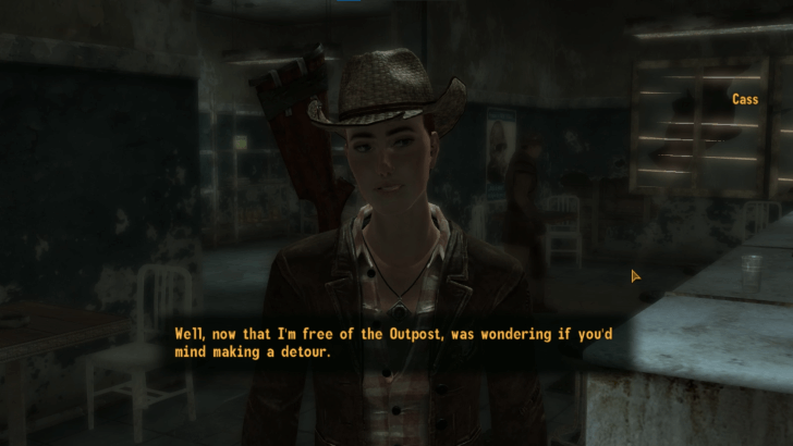 Fallout New Vegas - Talk to Cass