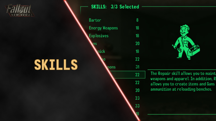 Fallout New Vegas - Skills
