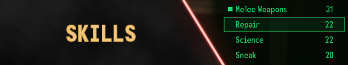 Fallout New Vegas - Skills