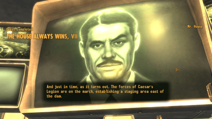 Fallout New Vegas - Report Back to Mr House
