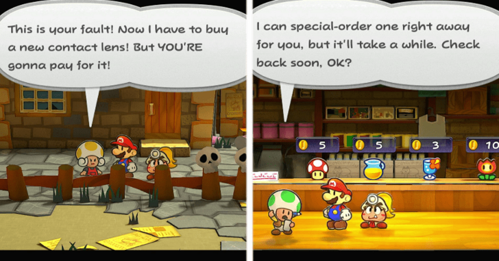 Paper Mario TTYD Switch Remake - Prologue Guide 6-Contact Lens