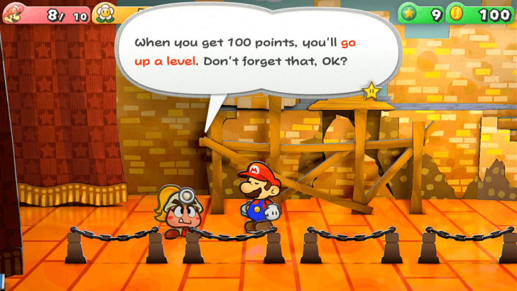 Paper Mario TTYD Switch Remake - Used for Leveling Up