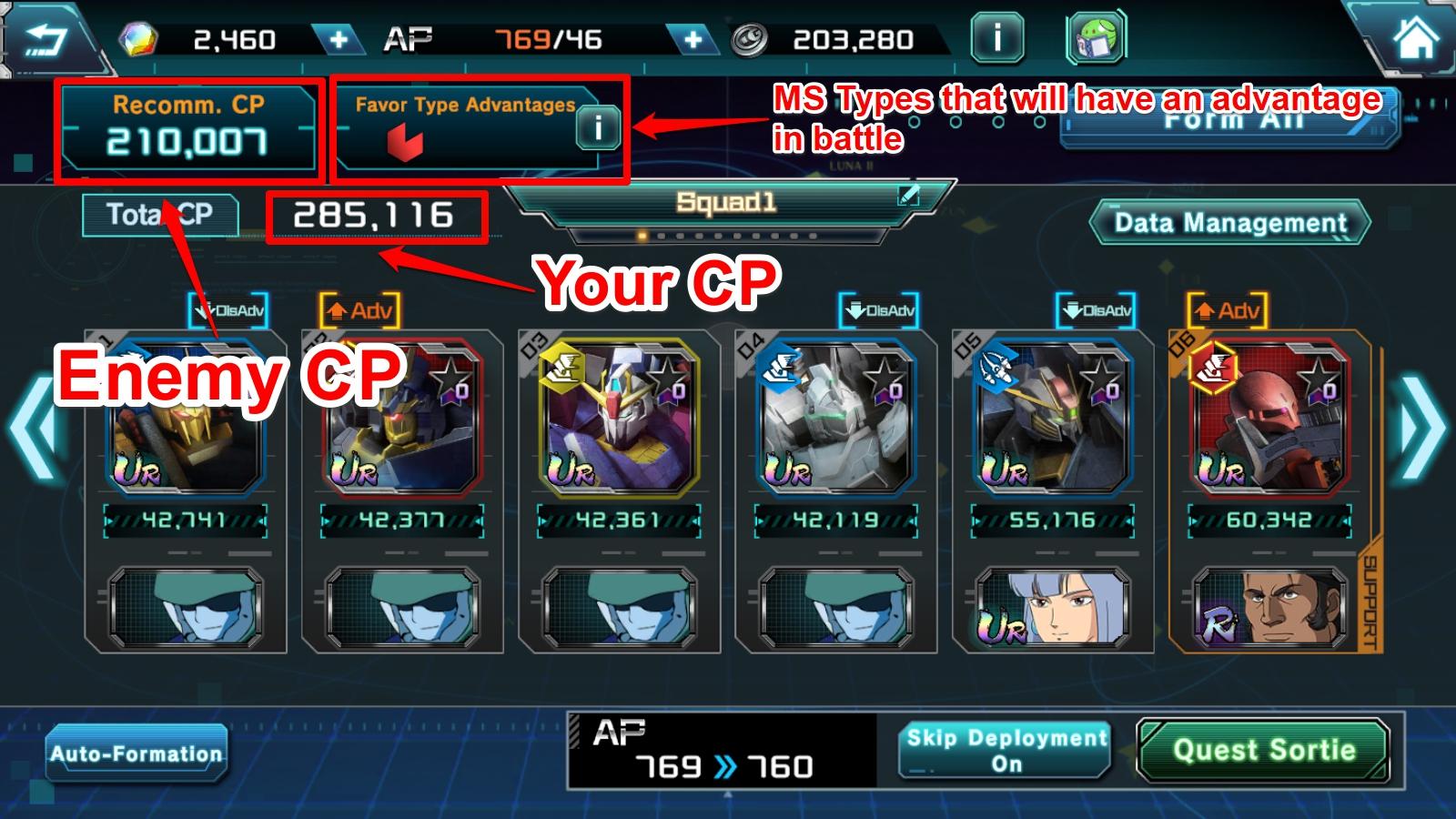 Combat Power - Gundam UC Engage