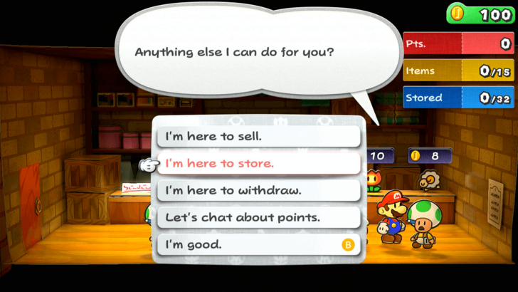 Paper Mario TTYD Switch Remake - Choose the I