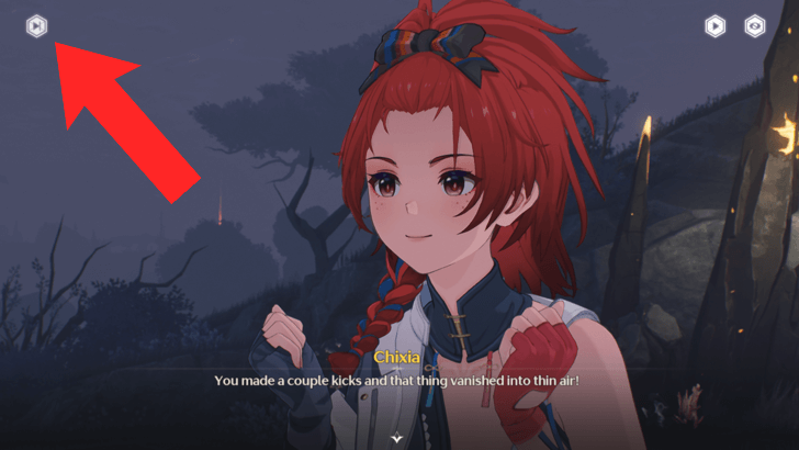 Wuthering Waves - Skip Button in Cutscenes