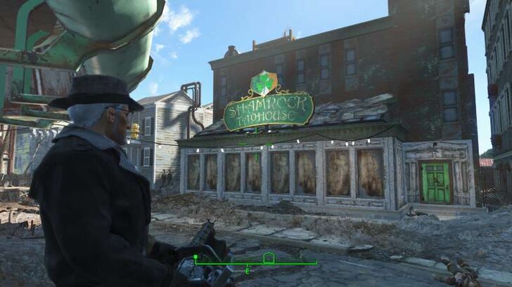 Fallout 4 - Shamrock Taphouse Location