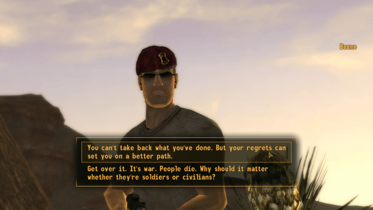 Fallout New Vegas I Forgot To Remember To Forget Ending Options
